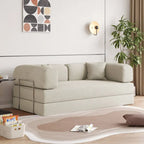 JASIWAY Modern Vintage Convertible Sleeper Sofa Bed
