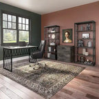 City Park Industrial End Table with Drawer