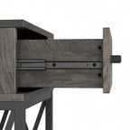 City Park Industrial End Table with Drawer
