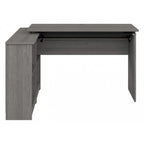Bush Furniture Cabot 52W Standing Corner Desk with Shelves